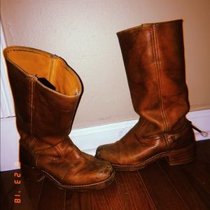 Vintage Frye Campus Boots
